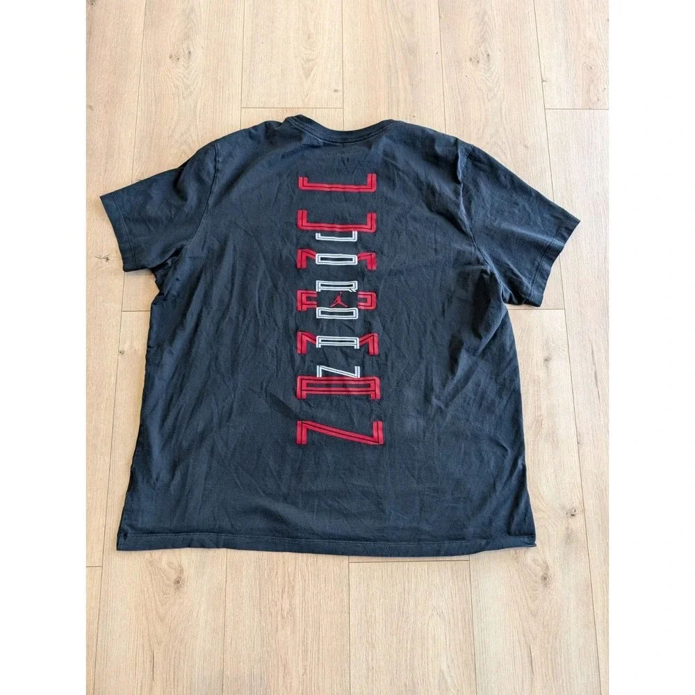 Nike‎ Jordan Retro XI 11 Legacy 23 T-Shirt Black Men's XXL 2XL Bred